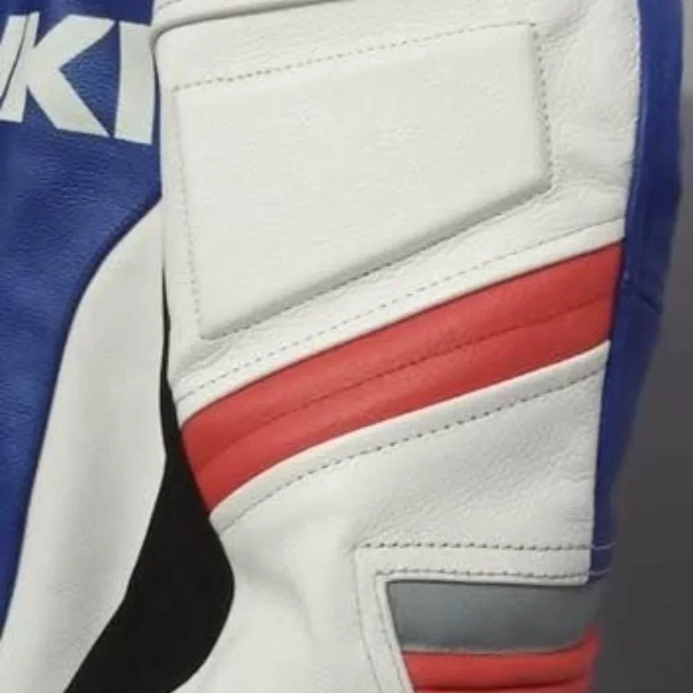 Genuine Leather Biker Jacket - Personalized Size Described - Just Few Hours Used - Picture 7 of 8